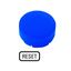 Button lens, raised blue, RESET thumbnail 3