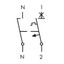 Miniature Circuit Breaker (MCB) AMPARO 4.5kA, B 6A, 1+N, 1MW thumbnail 3