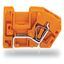 Stackable PCB terminal block with commoning option 2.5 mm² orange thumbnail 2