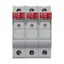 Fuse-holder, LV, 30 A, AC 600 V, 10 x 38 mm, 3P+N, UL, IEC, DIN rail mount thumbnail 55