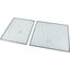 Bottom plate, galvanized, for WxD=1000x800mm, divided 7/3 S. h.T. thumbnail 2