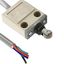 Compact enclosed limit switch, sealed roller plunger, 4 A 30 VDC, 3 m thumbnail 1