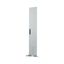 Cable connection area door, ventilated, for HxW = 2000 x 350 mm, IP42, grey thumbnail 2