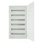 Complete flush-mounted flat distribution board, white, 24 SU per row, 6 rows, type C thumbnail 10