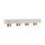 BUSBAR, low voltage, 100 A, AC 600 V, DC 600 V, 22 x 37 x 214 mm, 12P, UL thumbnail 6