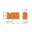 Stackable 2-conductor PCB terminal block with commoning option 2.5 mm² thumbnail 3