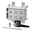 DC switch disconnector, 1000 A, 2 pole, 1 N/O, 1 N/C, with grey knob, rear mounting thumbnail 4