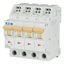 Miniature circuit breaker (MCB) with plug-in terminal, 13 A, 4p, characteristic: C thumbnail 1