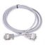 Cable, RS-232C, for programming PLC or HMI 9-pin port from PC 9-pin po thumbnail 1