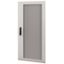 Transparent door (sheet metal), 3-point locking mechanism with clip-down handle, right-hinged, IP55, HxW=1230x570mm thumbnail 1