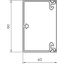 WDK40060SW Wall trunking system with base perforation 2000x60x40 thumbnail 2