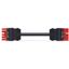 pre-assembled interconnecting cable Eca Socket/plug red thumbnail 2