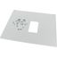 Front cover, +mounting kit, for NZM3, horizontal, 3p, HxW=200x600mm, R, grey thumbnail 4