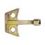Key for rebate lock - 8 mm male triangle - metal thumbnail 2