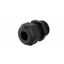 Cable gland, PG21, 13-18mm, PA6, black RAL9005, IP68 (w Locknut and O-ring) thumbnail 1