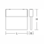 HALYXX, 4,7 W, aluminium, on/off Ceiling luminaires, L 235 B 40 H 220, thumbnail 4