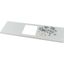 Front cover, +mounting kit, for NZM3, horizontal, 3p, HxW=250x600mm, grey thumbnail 6