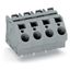 PCB terminal block 6 mm² Pin spacing 10 mm light gray thumbnail 3