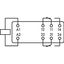Basic relay Nominal input voltage: 110 VDC 2 changeover contacts thumbnail 2