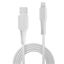 3m USB Type A to Lightning Cable White USB Type A Male to Lightning Male, Charge and sync Cable for iPhone, iPad & iPod thumbnail 2