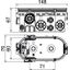 UG 66-DV-L UP Flush-mounted device box double combination, airtight 2x ¨61xH67mm thumbnail 2