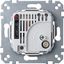 Room temperature control insert with switch, AC 230 V, 10(4) A thumbnail 2