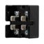 Eaton Bussmann series Class T modular fuse block, 300 Vac, 300 Vdc, 0-30A, Screw, Two-pole thumbnail 2