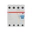 F204 A-25/0.03 Residual Current Circuit Breaker 4P A type 30 mA thumbnail 7