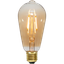 LED Lamp E27 ST64 Plain Amber thumbnail 1
