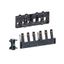 Kit for assembling 3P reversing contactors, LC1D09-D38 with screw clamp terminals, without electrical interlock thumbnail 4