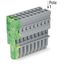 1-conductor female connector CAGE CLAMP® 4 mm² gray, green-yellow thumbnail 2
