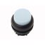 Illuminated pushbutton actuator, RMQ-Titan, Extended, maintained, White, Blank, Bezel: black thumbnail 1