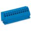 Busbar terminal block for (10 x 3) mm busbars 12-pole blue thumbnail 2