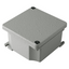 JUNCTION BOX IN DIE-CAST ALUMINIUM - PAINTED - METALLIC GREY - 91X91X54 - IP66 thumbnail 1