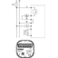 Smart Home capable flush-mounted thermostat as a room controller, RAL 9010 glossy 55x55, AC 230V, relay 16 (4) A thumbnail 3