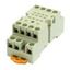 Socket, DIN rail/surface mounting, 14-pin, screw terminals (IEC/VDE) thumbnail 1