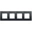 LL - COVER PLATE 2X4P 71MM ANTHRACITE thumbnail 1