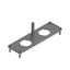 Mounting frame for industrial connector, Series: HighPower, Size: 8, N thumbnail 4