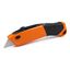 Metallic utility knife with a trapezoidal blade 19mm thumbnail 1