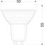 LED LAMPS ENERGY EFFICIENCY REFLECTOR S 50 36 ° 2.2 W/2700 K GU10 thumbnail 12