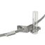 isCon HS VA Cable bracket with tight.strap for isCon conductor ¨23mm thumbnail 1