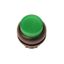 Illuminated pushbutton actuator, RMQ-Titan, Extended, maintained, green, Blank, Bezel: black thumbnail 1