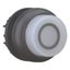 Illuminated pushbutton actuator, RMQ-Titan, Extended, momentary, White, inscribed 0, Bezel: black thumbnail 11