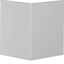 External corner lid for wall trunking BR lid 80mm in light grey thumbnail 1