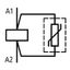 Varistor-suppressor for contactors size 0, 24-48VAC thumbnail 3