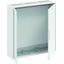 B35 ComfortLine B Wall-mounting cabinet, Surface mounted/recessed mounted/partially recessed mounted, 180 SU, Grounded (Class I), IP44, Field Width: 3, Rows: 5, 800 mm x 800 mm x 215 mm thumbnail 1