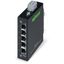 Industrial-ECO-Switch 5-port 100Base-TX black thumbnail 2