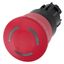 EMERGENCY STOP mushroom pushbutton, illuminable, 22 mm, round, plastic, red, 40 3SU1001-1HB20-0AA0-Z Y15 thumbnail 2