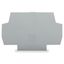 859-525 End and intermediate plate; 1 mm thick; gray thumbnail 1