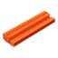 1-conductor male connector CAGE CLAMP® 2.5 mm² orange thumbnail 2